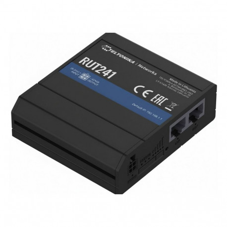 Teltonikanetworks RUT241 4G/LTE/3G/2G globaalne WiFi ruuter