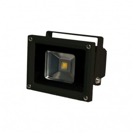 "Synergy 21 LED Spot Outdoor Baustrahler 10W schwarzes Gehäuse - neutralweiß V2"