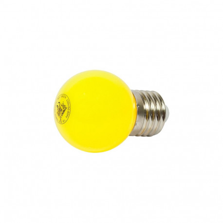 "Synergy 21 LED Retrofit E27 Tropfenlampe G45 gelb 1 Watt für Lichterkette"
