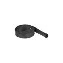 Kuumakindel tõmblukuga punutud rüüs 2 m x 50 mm must
