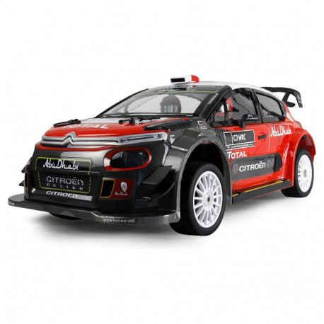 Amewi RC ralliauto Citroen CR3 WRC HyperGo 1:7 must/punane
