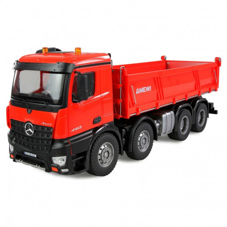 "Amewi Mercedes-Benz Arocs Muldenkipper 8x4/4 4WD 1:18 RTR ro"