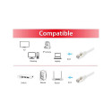 Cat6 S/FTP võrgukaabel, 3 m, valge