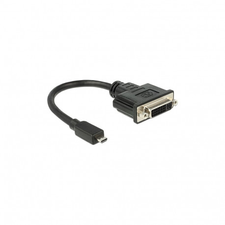 "Adapter HDMI Micro-D Stecker zu DVI 24+5 Buchse 20 cm"