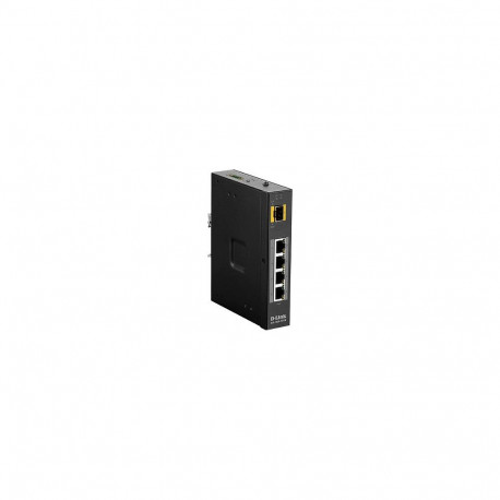 D-Link DIS-100G-5PSW 5-pordiline Gigabit PoE tööstuslik kommutaator