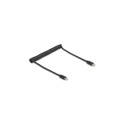 Delock USB 2.0 Type-C spiraalkaabel 0.45-0.75m