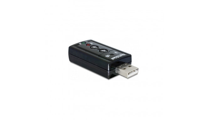 "DELOCK Sound Adapter extern USB2.0 Virtual 7.1 24Bit 96kHz"