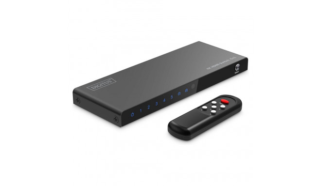 "DIGITUS HDMI Switch, 5x1 4K/60Hz HDCP 2.3"