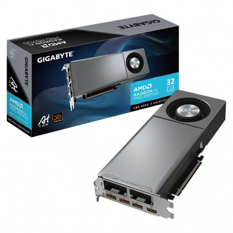 AI PRO 9700 32GB Gigabyte Radeon turbo-ventilaator GDDR6