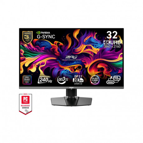 "31.5""(80cm)TFT MSI MPG 322URXDE QD-OLED Flat 240Hz Black"