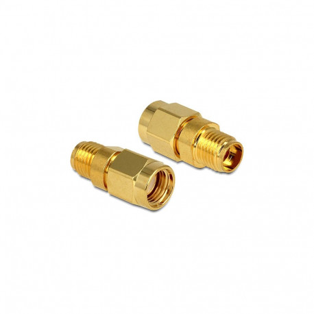"DELOCK HF RP-SMA Stecker > SMA Buchse"