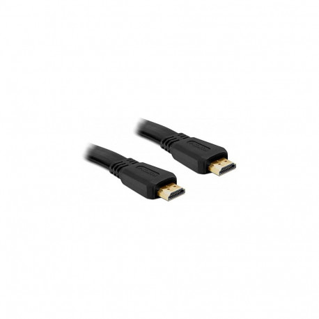 "DELOCK Kabel HDMI A-A St/St flach 5.0m"