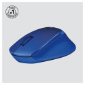 Logitech M330 Silent Plus sinine juhtmevaba
