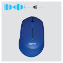 Logitech M330 Silent Plus sinine juhtmevaba