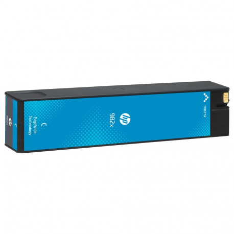"HP 982X PageWide Cartridge Cyan High Yield"
