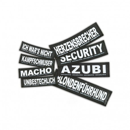 Harness tags Julius K9 GIFTZWERG S White Black