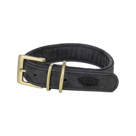 Dog collar Trixie Pure Black L/XL 52-63 cm