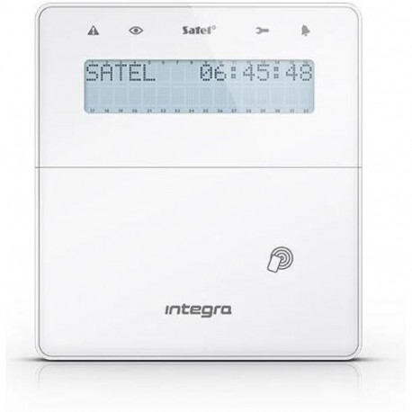 Satel klaviatuur INT-KLFR-W RFID-lugeja, klass 3