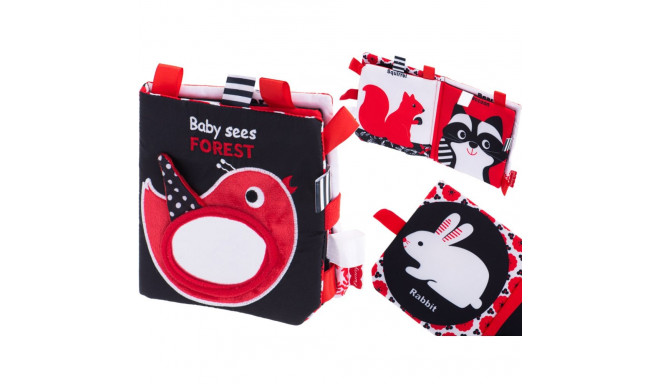 Sensory book bite markerid kontrastse metsa