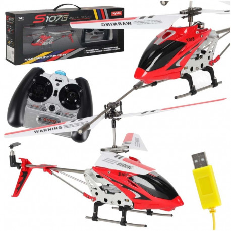 SYMA S107G RC helikopter punane