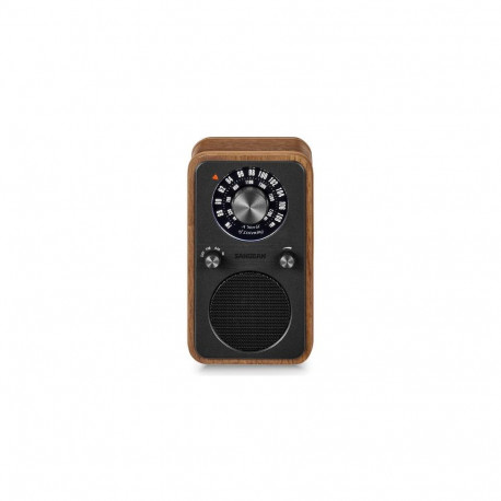Sangean WR-9 Personal Analog Walnut