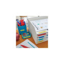 DYMO Branded LetraTag Plastic Labels | 12 mm x 4 m Roll | Black Print on Blue Labels | MultipurposeS