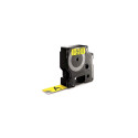 DYMO Authentic D1 Labels | Black Print on Yellow Tape | 19 mm x 7 m | Self-Adhesive Labels for Label