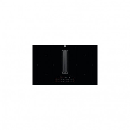 Electrolux KCC84453CK Black Built-in 84 cm Zone induction hob 4 zone(s) Built-in hood