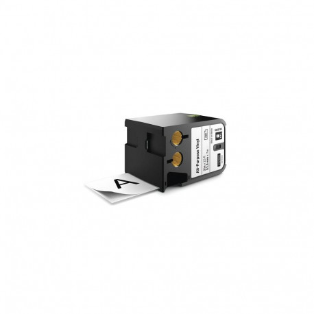 DYMO XTL Schriftband Vinyl 54mmx7.0m schwarz->weiß