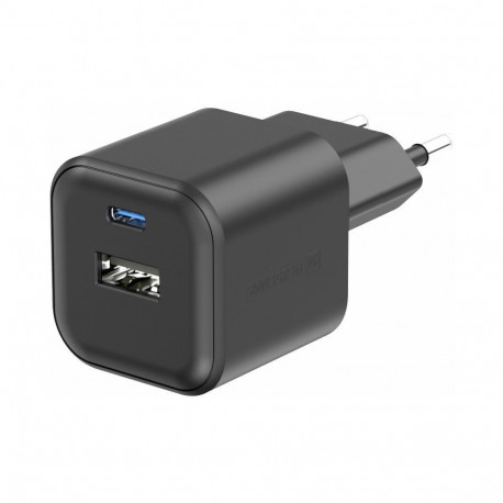 Laadija Swissten GaN USB-C 35W/USB-A 27W