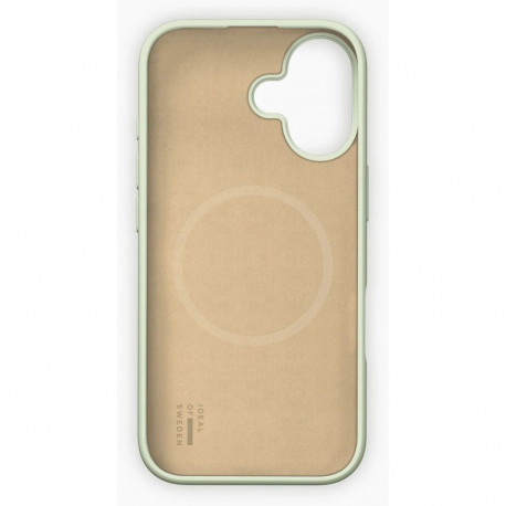 Mobiili tagakaas Ideal of Sweden iPhone 16, Magsafe, silikoon, Sage Green
