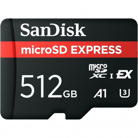 Mälukaart SanDisk 512GB Express Micro-SDXC U3, A1