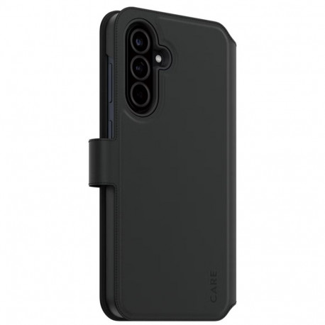 Kaardivahega mobiiliümbris PanzerGlass Galaxy A56 Wallet Tango 2in1, must