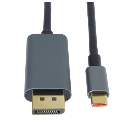 PremiumCord cable USB-C to DisplayPort DP1.4   8K@60Hz a 4k@120Hz  2m
