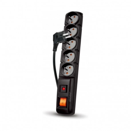 Extension cord 5 sockets ACAR F5 5 m black
