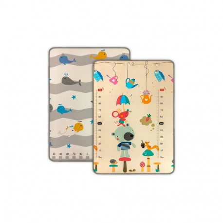 Kinder Bears and Whales foam roll-up mat