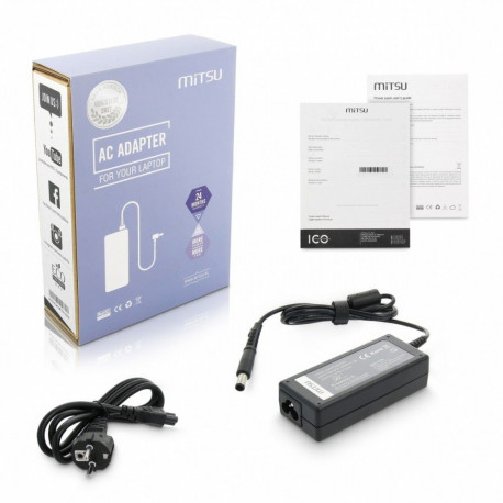 HP toiteadapter 19.5V 3.33A (7.4x5.0 pin)