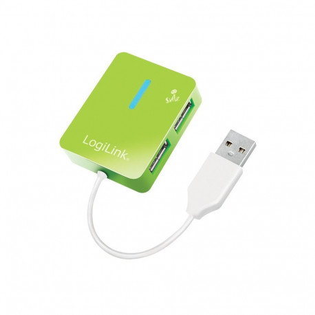 USB2.0 4-pordiline roheline smile jaotur