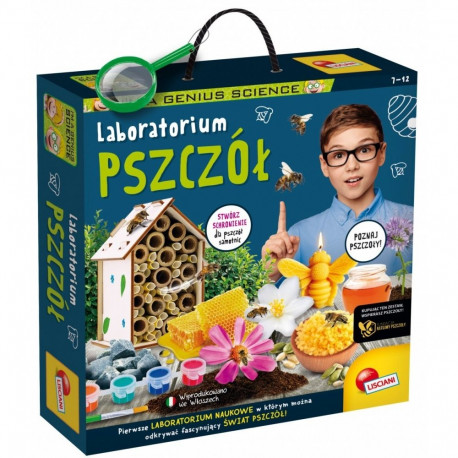 I'M A Genius - Bee Laboratory is an educational science kit produced by the Italian