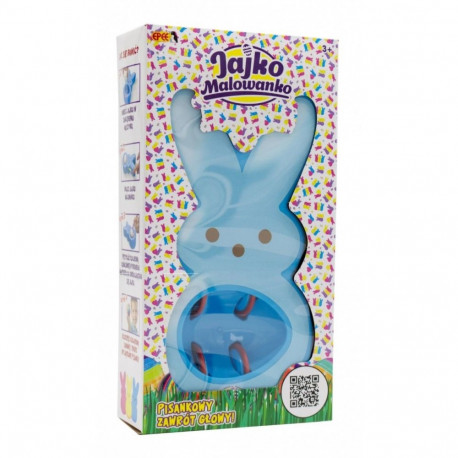 Sinine küülikuga munade värvimise loovkomplekt