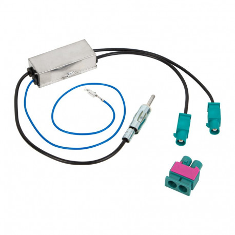 0781# Samochodowy separator antenowy 2xfakra-din diversity