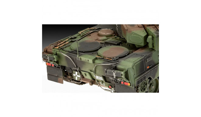 Leopard 2A7A1 plastmudel