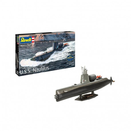 Plastikust mudel laev u.s.s. nautilus 1/305