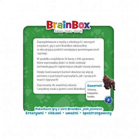 Gra brainbox - loomad