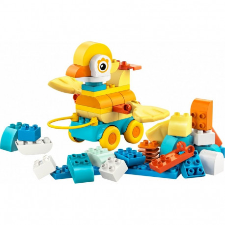 Klocki duplo 10448 3 w 1 zwierzątka na kółkach