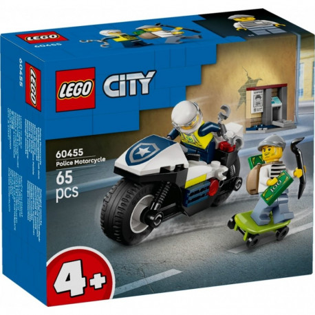 Klocki city 60455 politsei mootorratta jälitus