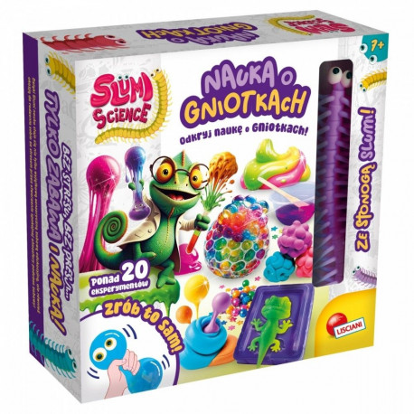 Zestaw slumi science - laboratorium gniotków