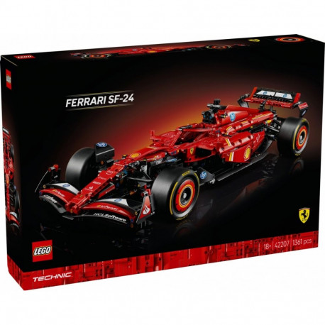 technic 42207 F1 Ferrari SF-24 boliid klotsid