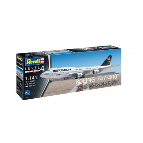 Model plastikust Boeing 747-400 Ed Force One 1/144