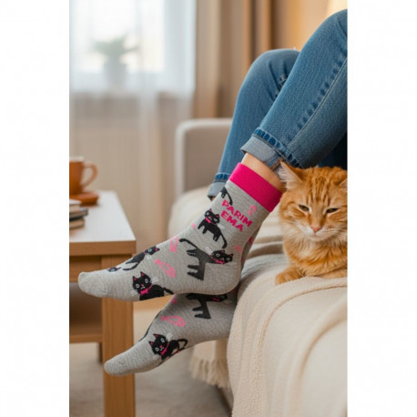 SOKISAHTEL PARIM EMA kassidega puuvillased sokid MARI 444